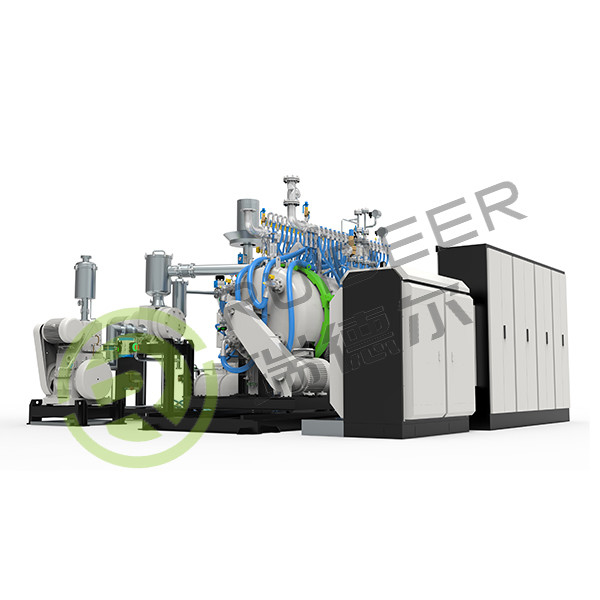 Horizontale Vakuum-Schnellkühlsinter HIP-Ofen mit 10mpa Druck 1800C Max Arbeitstemperatur.