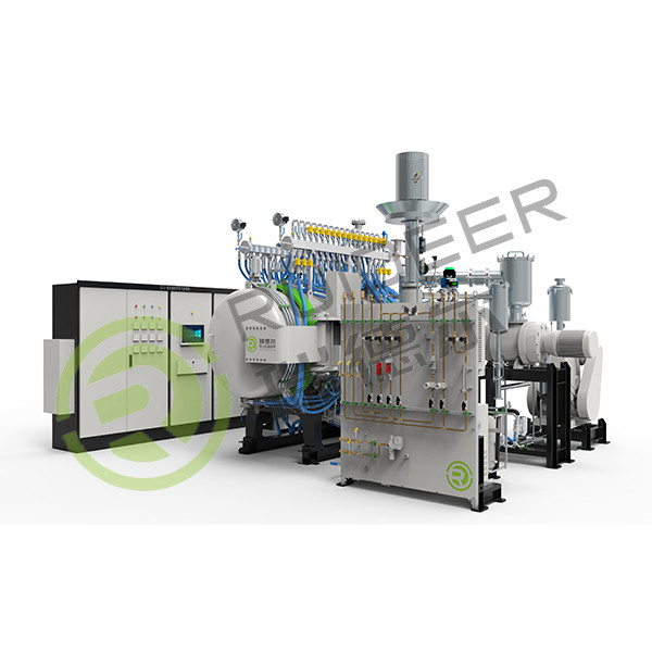 Horizontale Vakuum-Schnellkühlsinter HIP-Ofen mit 10mpa Druck 1800C Max Arbeitstemperatur.