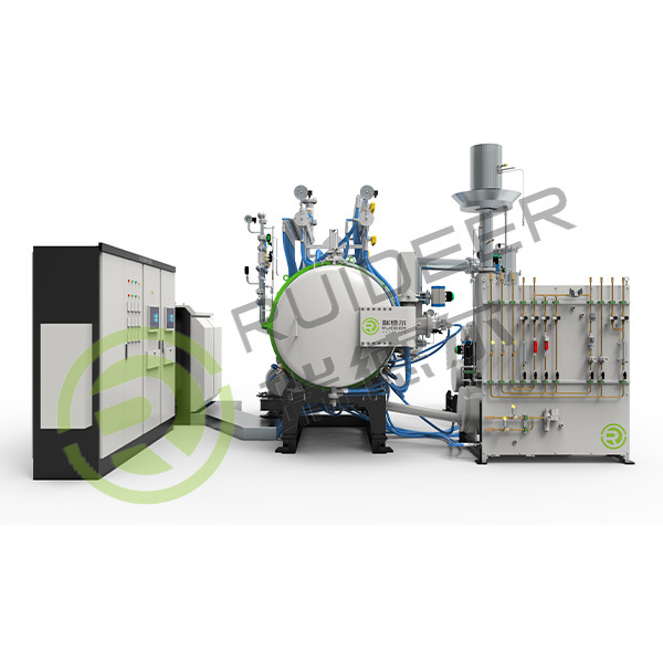 Horizontale Vakuum-Schnellkühlsinter HIP-Ofen mit 10mpa Druck 1800C Max Arbeitstemperatur.