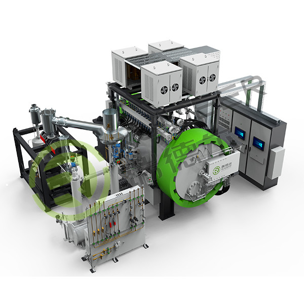 Silikonnitrid-Keramik-Sinterofen mit 60 bar Druck und anpassbarem Arbeitsraum