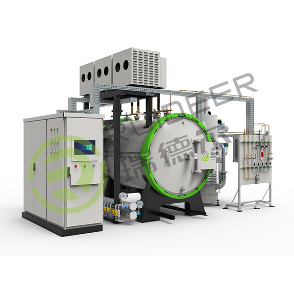 Präzise Temperaturregelung Vakuum Wärmebehandlung Brazenofen Max. Arbeitstemperatur 1200C Temperaturuniformität ≤±3
