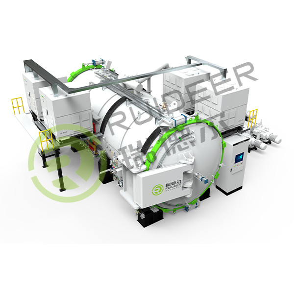 Hochtemperatur-Sinterofen zur Rekristallisierung von Siliziumkarbid Max. 2400C 3Pa/h Druckanstieg