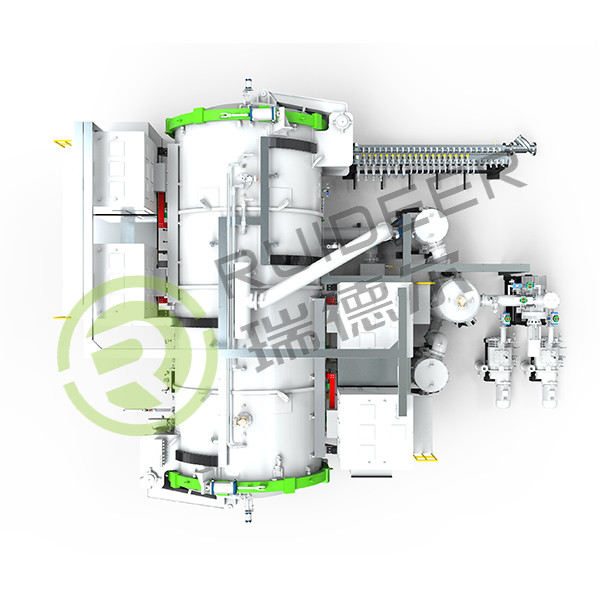 Hochtemperatur-Sinterofen zur Rekristallisierung von Siliziumkarbid Max. 2400C 3Pa/h Druckanstieg