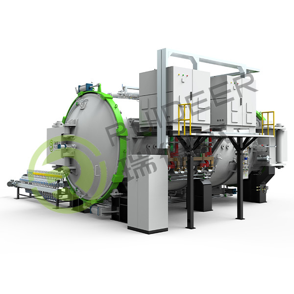Hochtemperatur-Sinterofen zur Rekristallisierung von Siliziumkarbid Max. 2400C 3Pa/h Druckanstieg