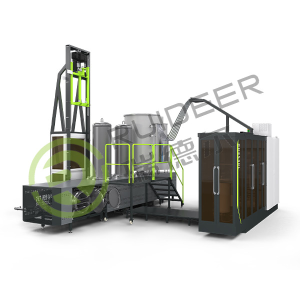 Anpassungsfähiger 900-1050C chemischer Dampf-Aluminierungsofen mit Hf Zr und Si-Codeposition
