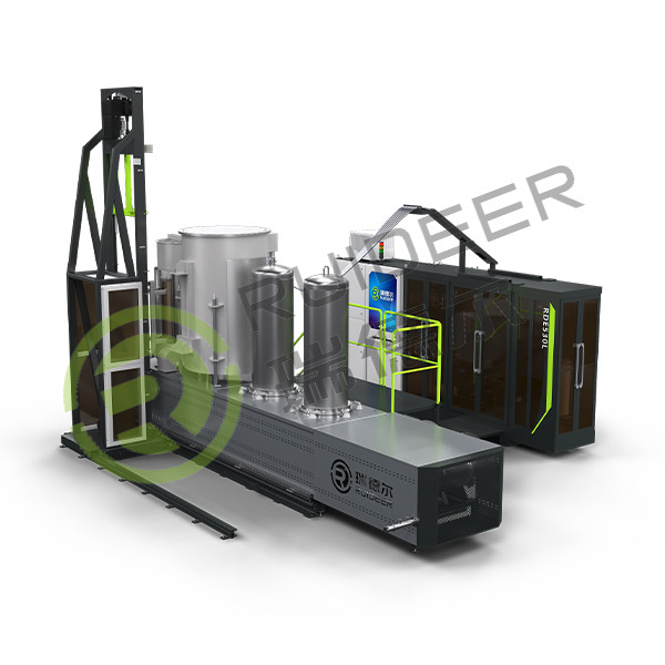 Anpassungsfähiger 900-1050C chemischer Dampf-Aluminierungsofen mit Hf Zr und Si-Codeposition