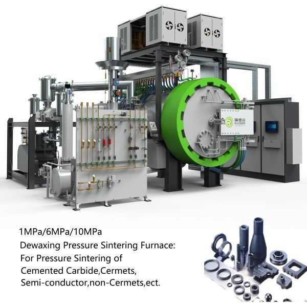 Präziser und gleichbleibender Sinterofen mit 400-1500 kg Belastung, PLC-gesteuerter Metallsinterofen