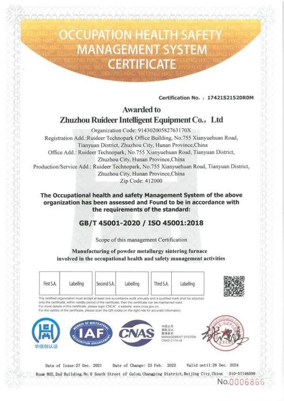 Anpassungsfähige Kammer Größe 300*300*1200mm Vakuum Hüftöfen für Advanced Hip Implantat Design