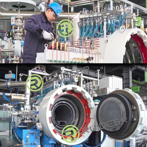 Hochtemperatur-Vakuum-Ofen 1550C Max-Betriebstemperatur und 20 Jahre Lebensdauer für industrielle Anwendungen