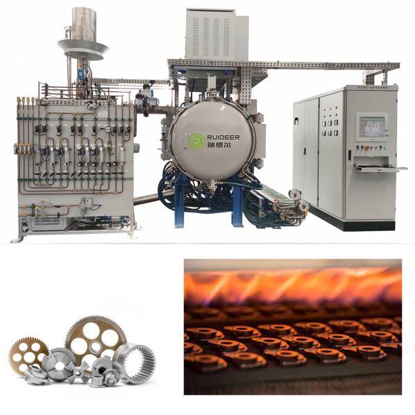 Maximale Beladung von 1500 kg Hochtemperatur-Vakuum-Sinterofen mit max. Arbeitstemperatur von 1550 °C